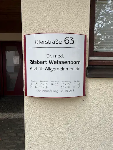 Dr. med. Gisbert Weissenborn Arzt für Allgemeinmedizin