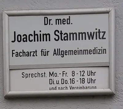 Dr.med. Joachim Stammwitz