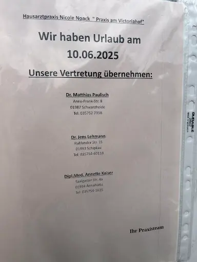 Nicole Noack, Fachärztin für Innere Medizin - Praxis am Victoriahof