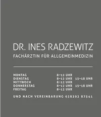 Dr. Ines Radzewitz - Fachärztin für Allgemeinmedizin