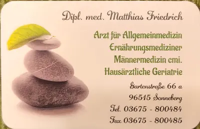 Herr Dipl.-Med. Matthias Friedrich