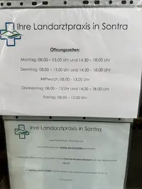 Ihre Landarztpraxis in Sontra, Dr. med. G. Hünermund & J. Wendt, Dr. B. Weishaar, Dr. T. Meister