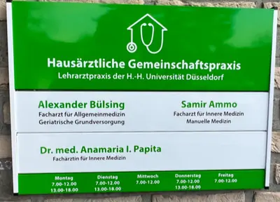 Hausarztpraxis Stadtlohn - Alexander Bülsing und Samir Ammo und Dr. med. Anamaria I. Papita