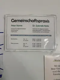 Gemeinschaftspraxis Peter Kanne & Dr. Gabriele Nolte