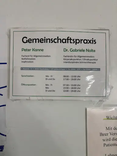 Gemeinschaftspraxis Peter Kanne & Dr. Gabriele Nolte