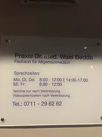 Hausarztpraxis Falkertstrasse Dr.med.Wael Bedda