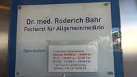 Roderich Bahr Arzt Allgemeinmedizin