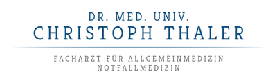 Dr. med. univ. Christoph Thaler