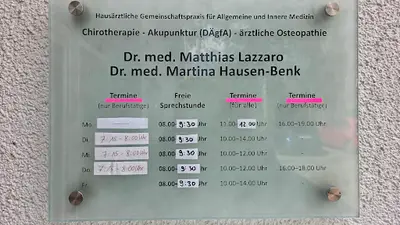 Gemeinschaftspraxis Dr. Lazzaro & Dr. Hausen-Benk