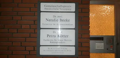 Hausärztliche Gemeinschaftspraxis Dr. Natalie Beeke Dr. Petra Kötter