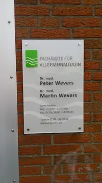 Dr. med. Martin Wevers Facharzt für Allgemeinmedizin