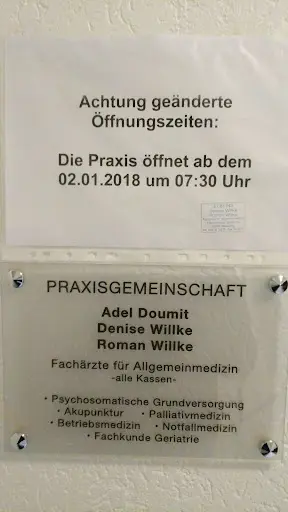 Praxis für Allgemeinmedizin Denise u. Roman Willke