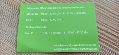 Hausarztpraxis Flachsmeer