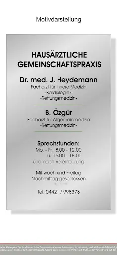 Hausärztliche Gemeinschaftpraxis Dr. Heydemann und Özgür