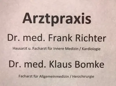Hausarzt Dr. Bomke in Wolgast