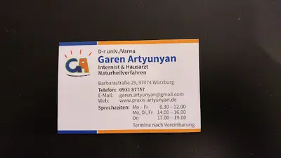 D-r univ./Varna Garen Artyunyan